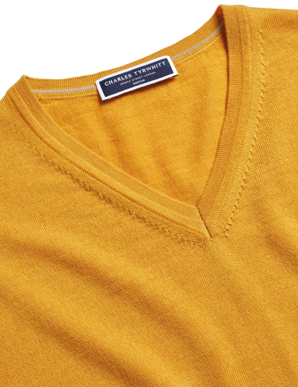 Pure Merino Wool V-Neck Jumper 4 of 5