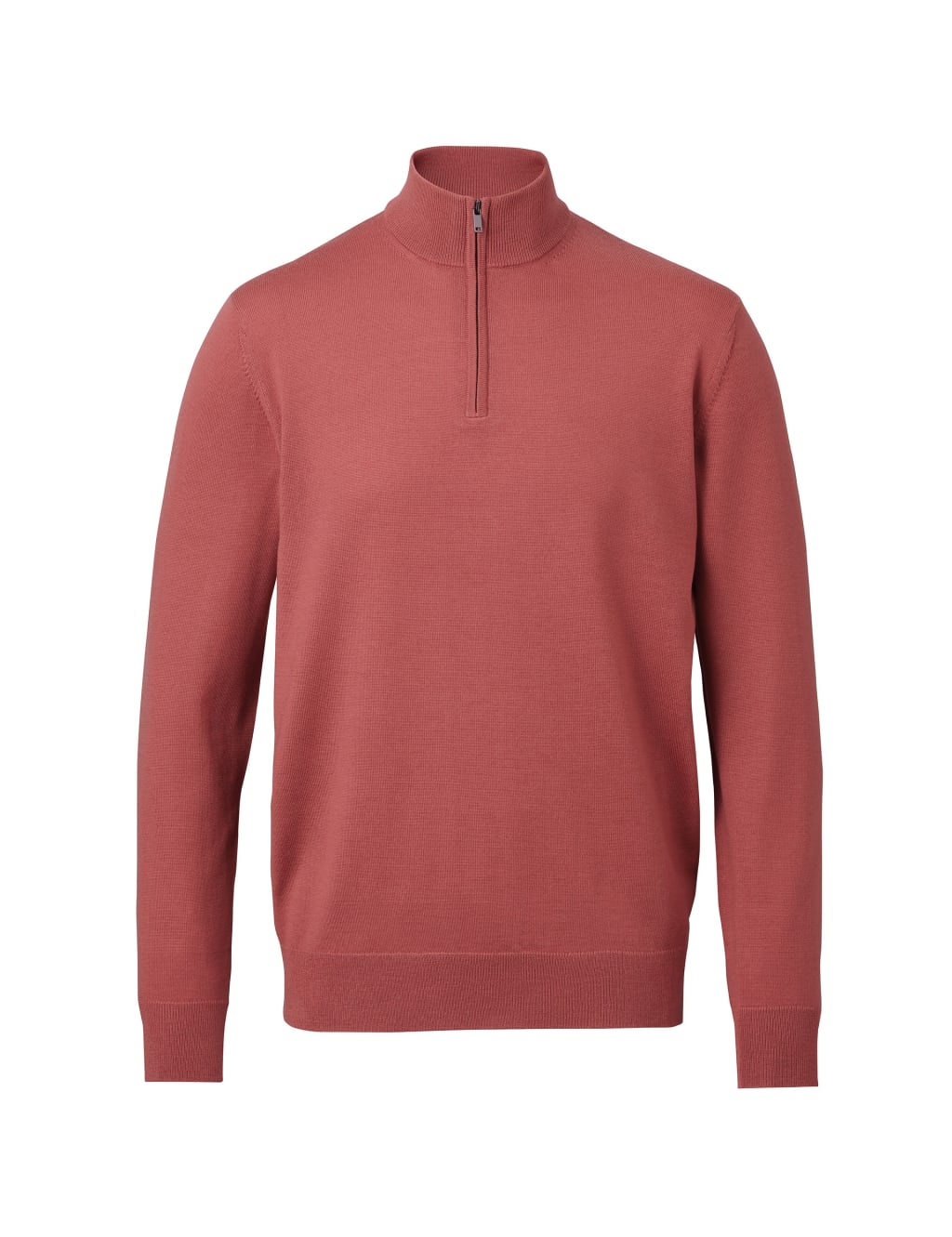 Pure Merino Wool Half Zip Jumper 2 of 5