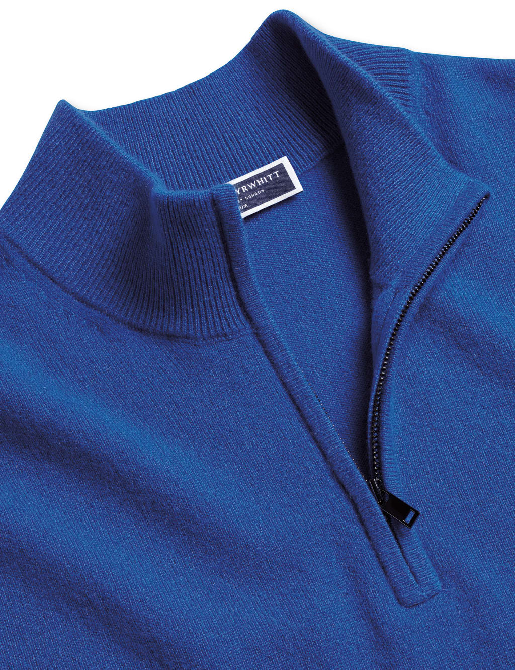 Pure Cashmere Half Zip Jumper 4 of 5