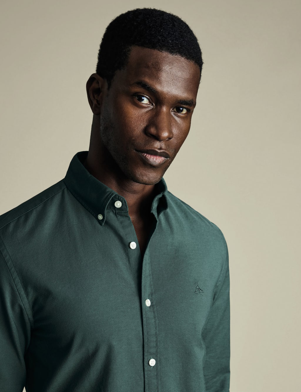 Slim Fit Pure Cotton Stretch Oxford Shirt 3 of 5