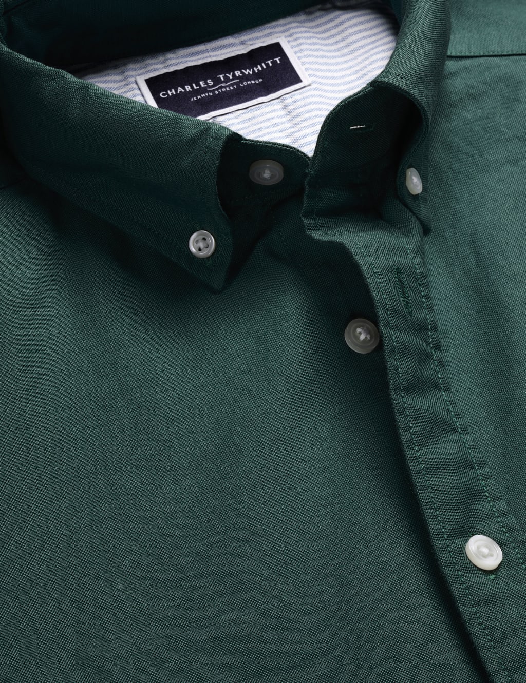 Slim Fit Pure Cotton Stretch Oxford Shirt 4 of 5