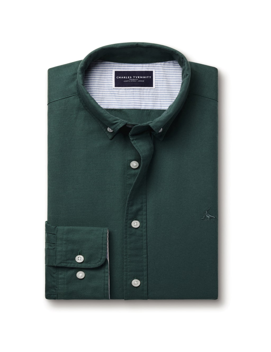 Slim Fit Pure Cotton Stretch Oxford Shirt 2 of 5