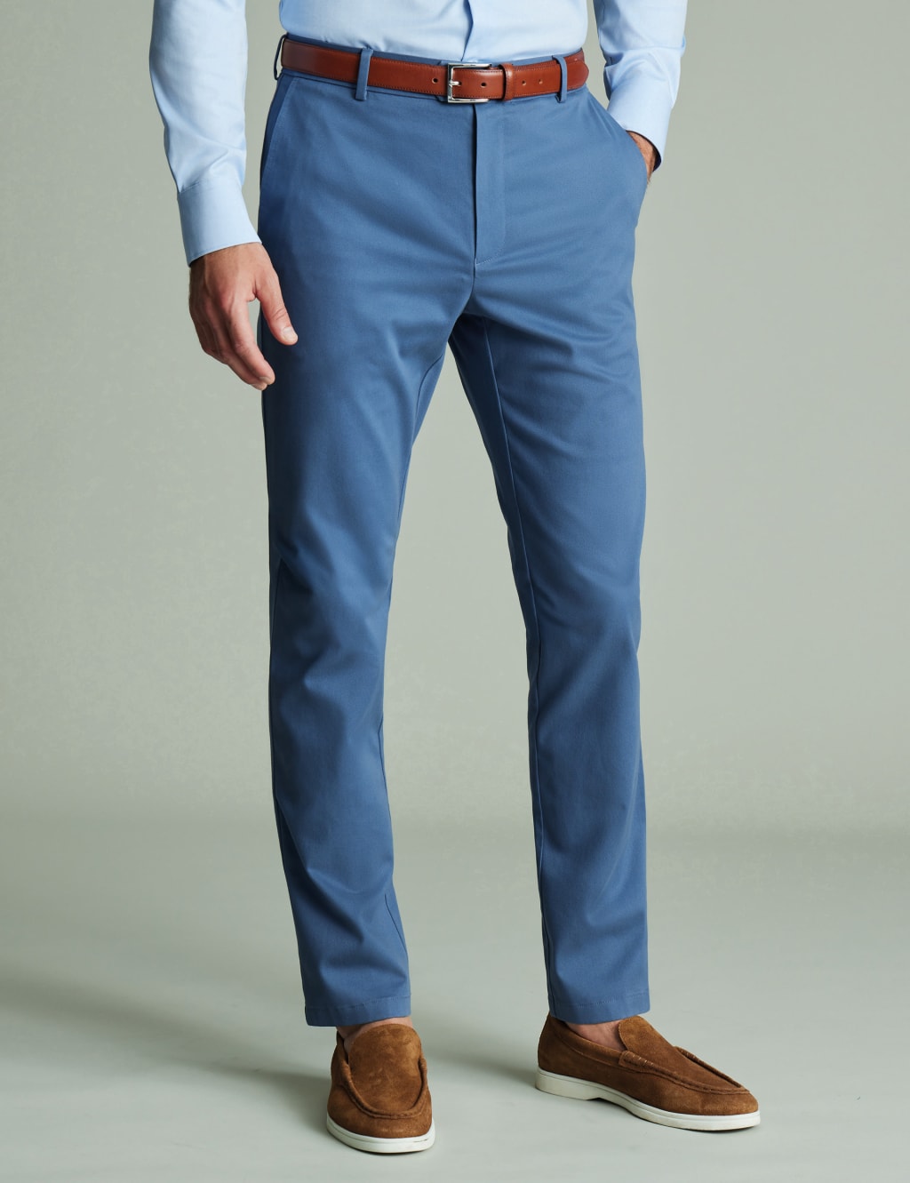Slim Fit Non Iron Stretch Chinos 2 of 3