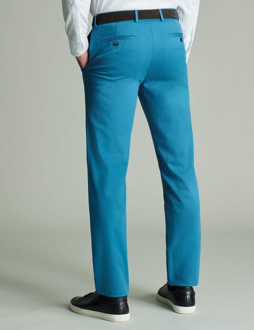 Slim Fit Non Iron Stretch Chinos 3 of 4