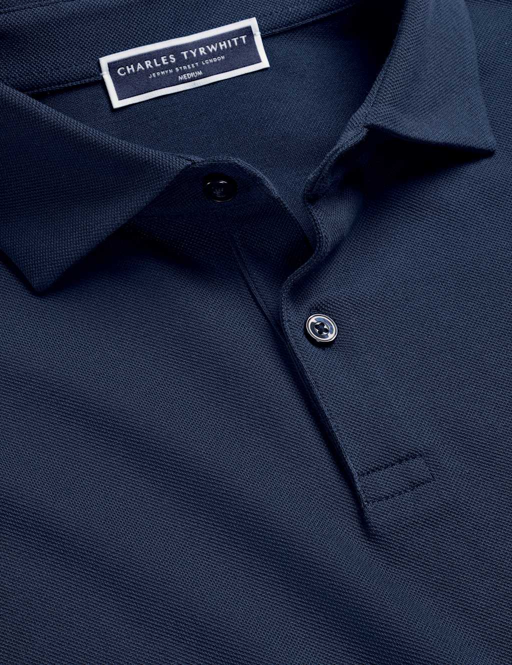 Cotton Rich Pique Polo Shirt 5 of 6