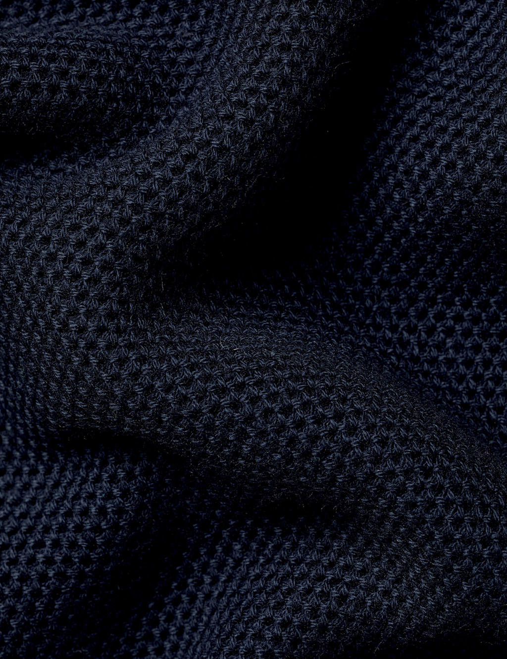 Pure Cotton Textured Half-Zip Jumper 4 of 4