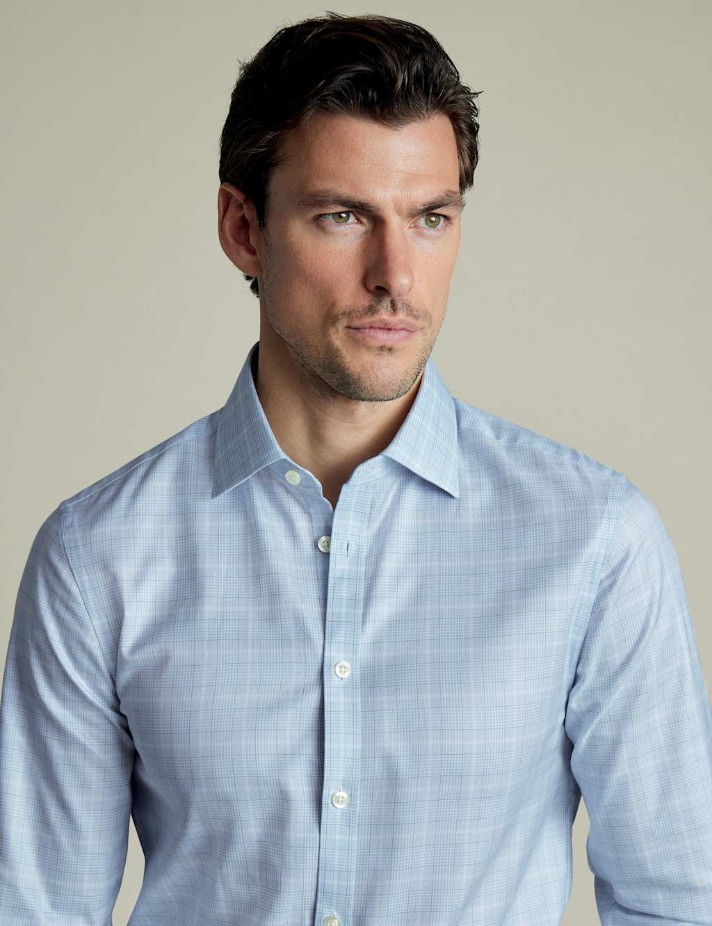 Easy Iron Regular Fit Pure Cotton Check Shirt 3 of 6