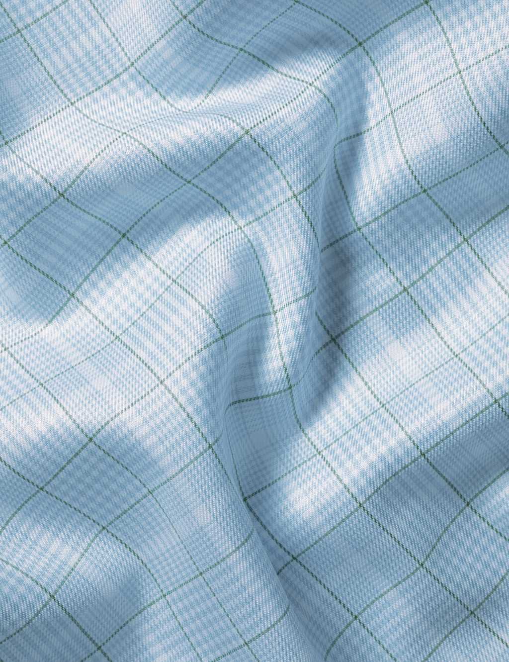 Easy Iron Regular Fit Pure Cotton Check Shirt 6 of 6