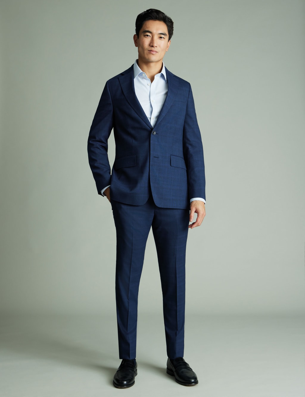 Slim Fit Wool Rich Check Suit Jacket 2 of 3