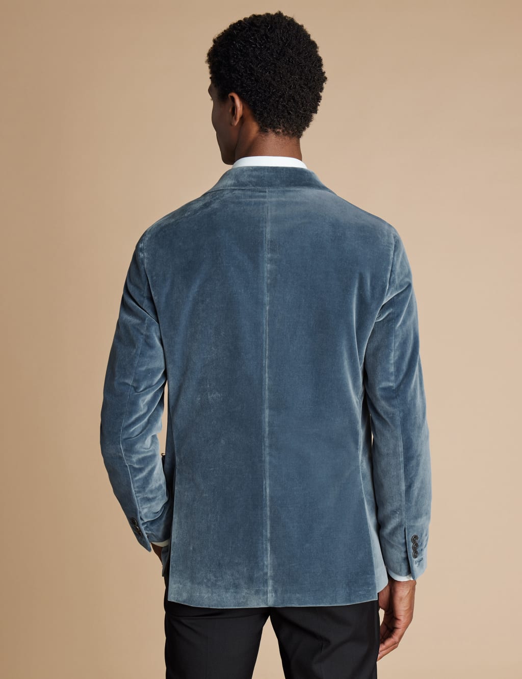 Slim Fit Italian Velvet Suit Jacket 3 of 6