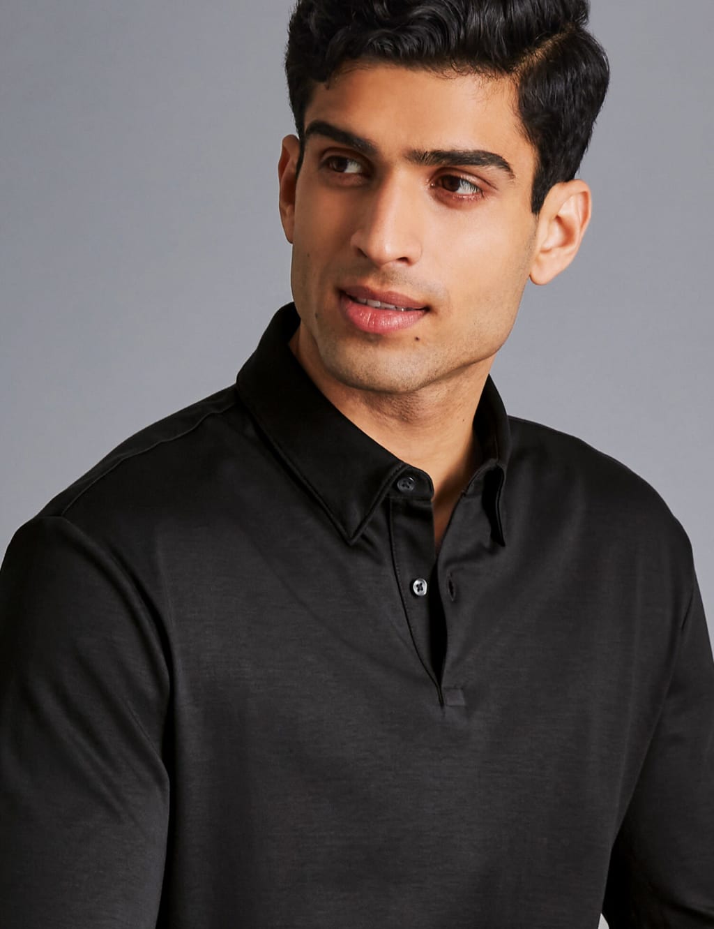 Pure Cotton Jersey Polo Shirt 3 of 5