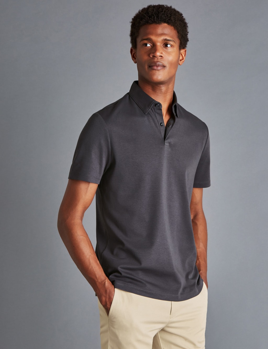 Pure Cotton Polo Shirt 1 of 5