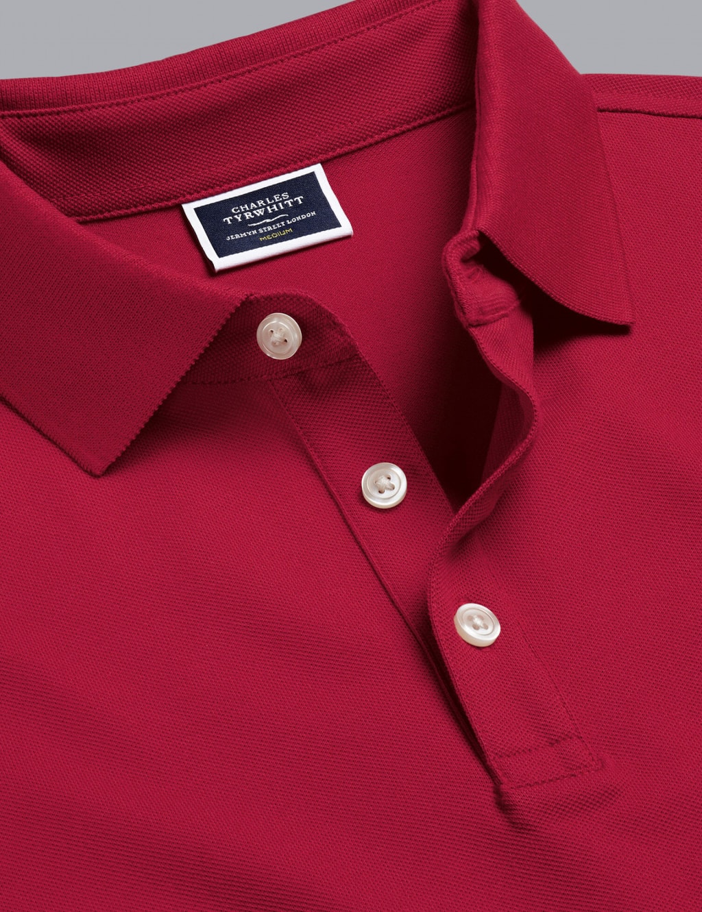 Cotton Rich Pique Polo Shirt Charles Tyrwhitt M S