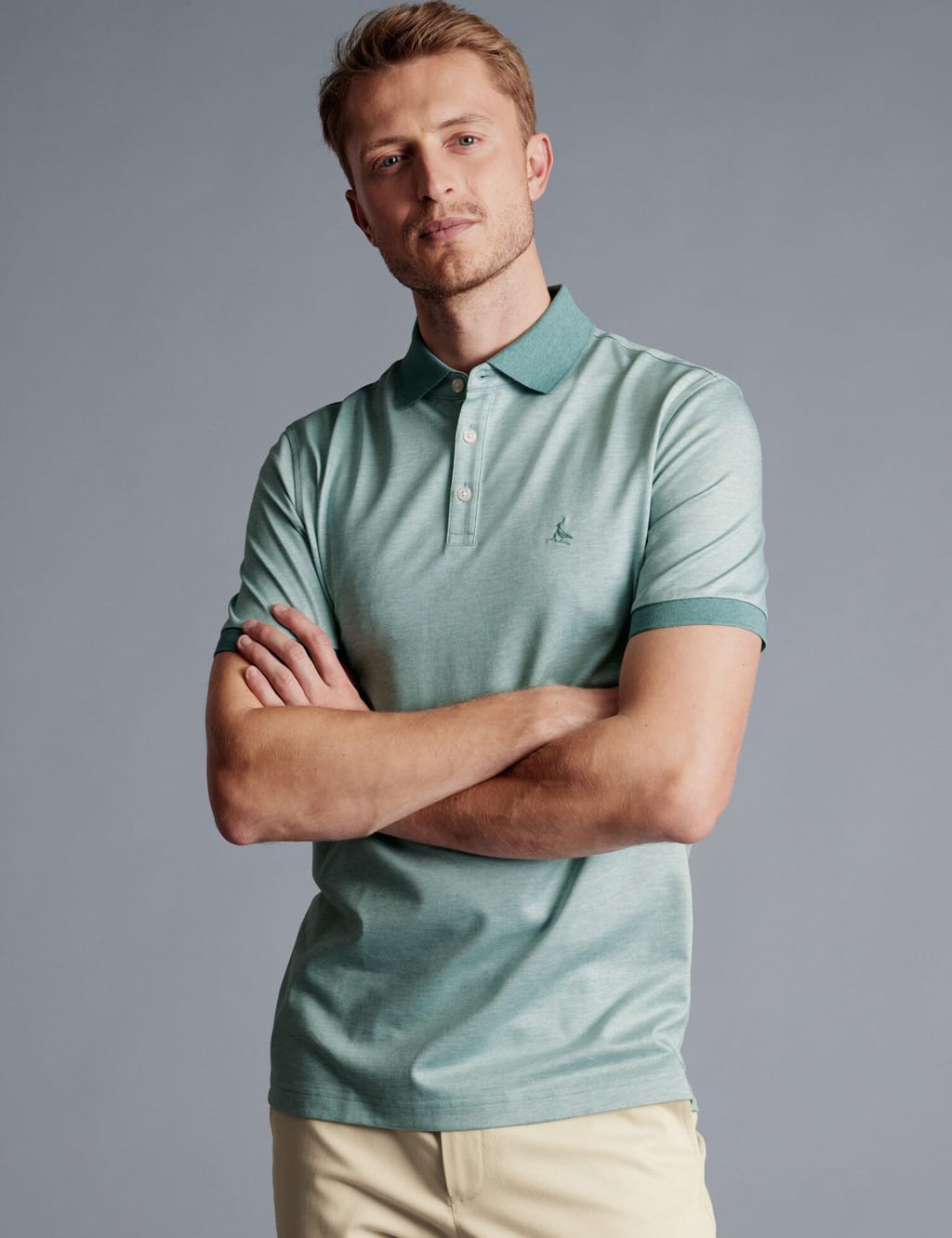 Pure Cotton Pique Polo Shirt 1 of 5