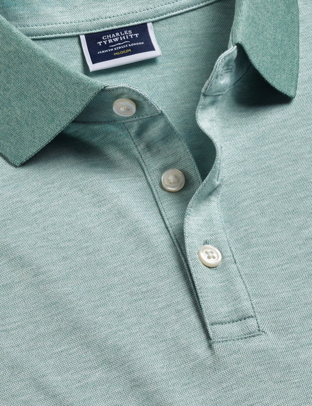 Pure Cotton Pique Polo Shirt 4 of 5