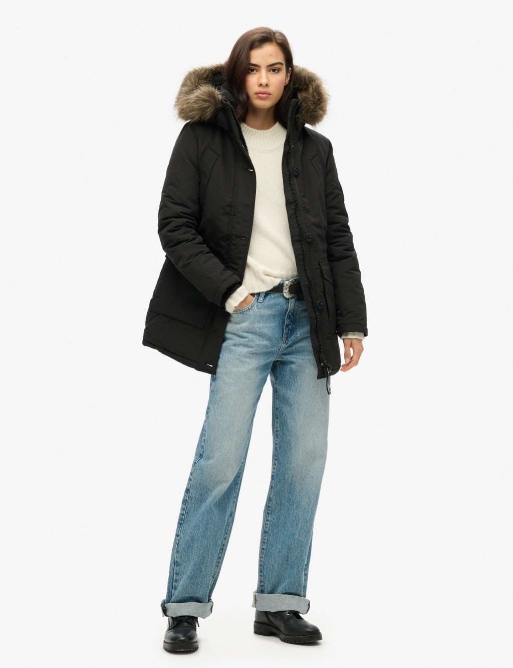 Hooded Parka Coat 4 of 5