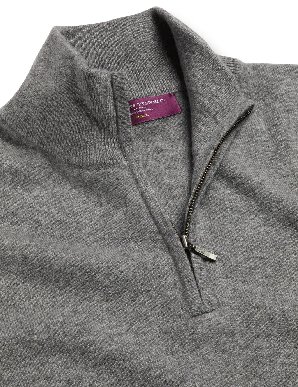 Pure Cashmere Half Zip Jumper 4 of 5