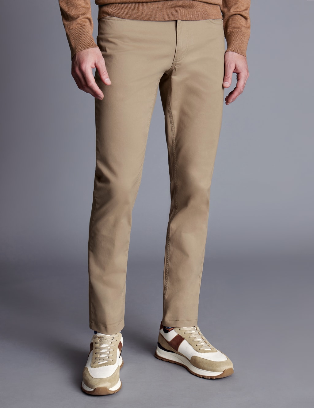 Slim Fit 5 Pocket Stretch Jeans 2 of 4