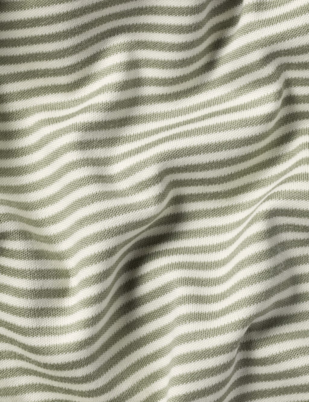 Pure Cotton Jersey Striped Polo Shirt 5 of 5