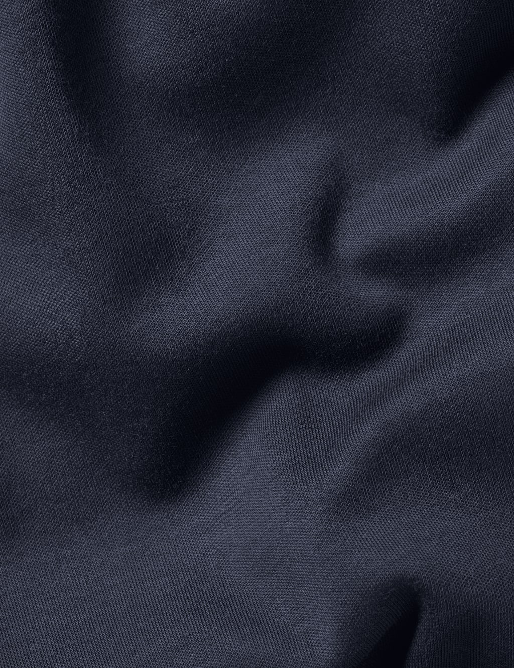 Pure Cotton Jersey Half Zip Polo Shirt 5 of 5