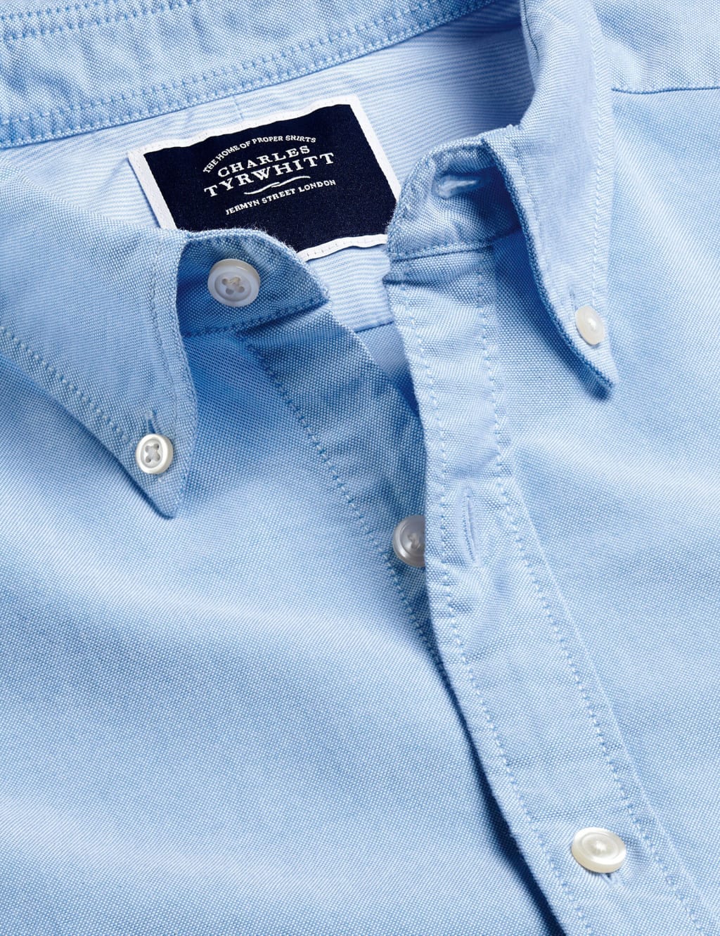 Slim Fit Pure Cotton Oxford Shirt 2 of 2