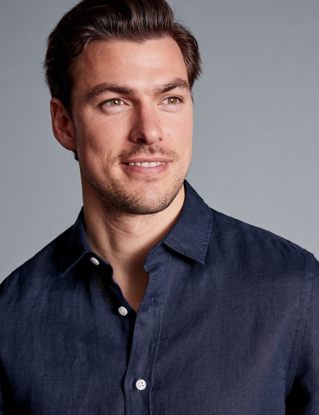 Slim Fit Pure Linen Shirt 3 of 6