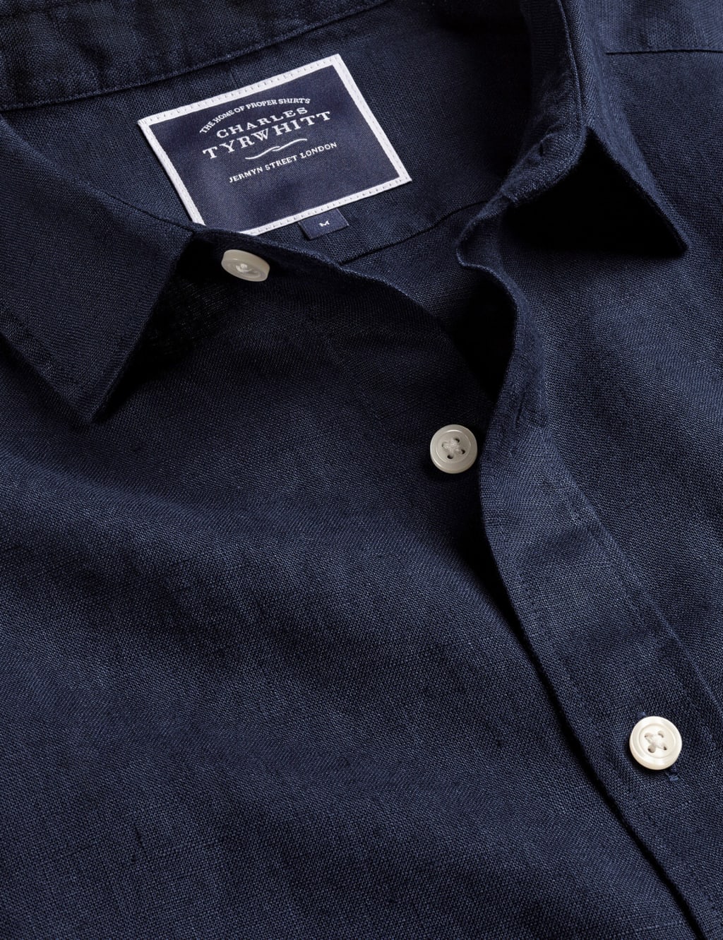 Slim Fit Pure Linen Shirt 5 of 6