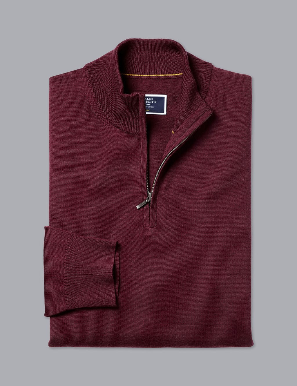 Pure Merino Wool Half Zip Jumper 2 of 6