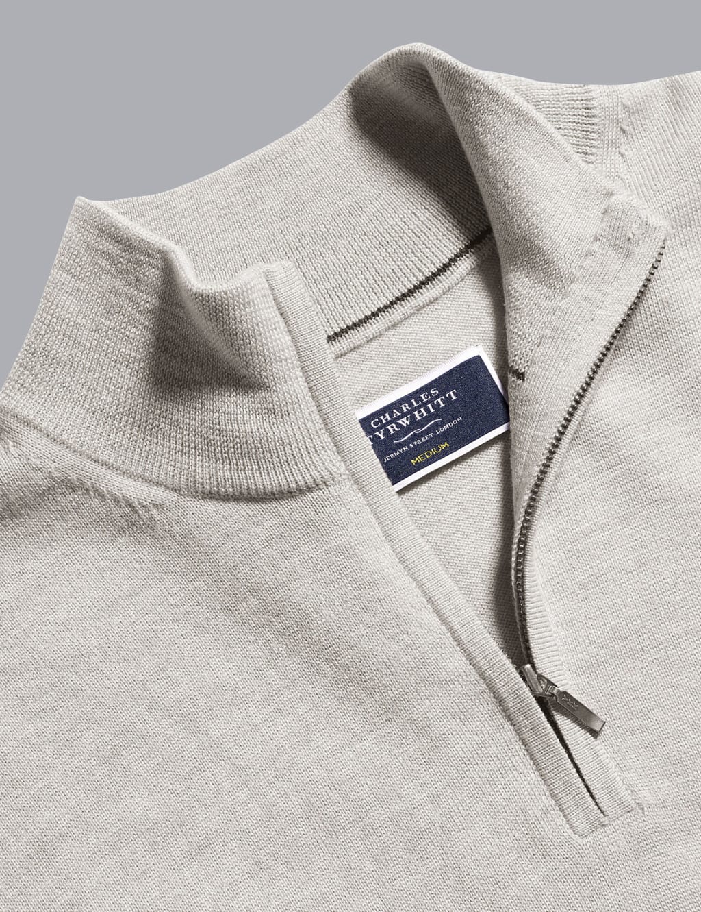 Pure Merino Wool Half Zip Jumper 6 of 6