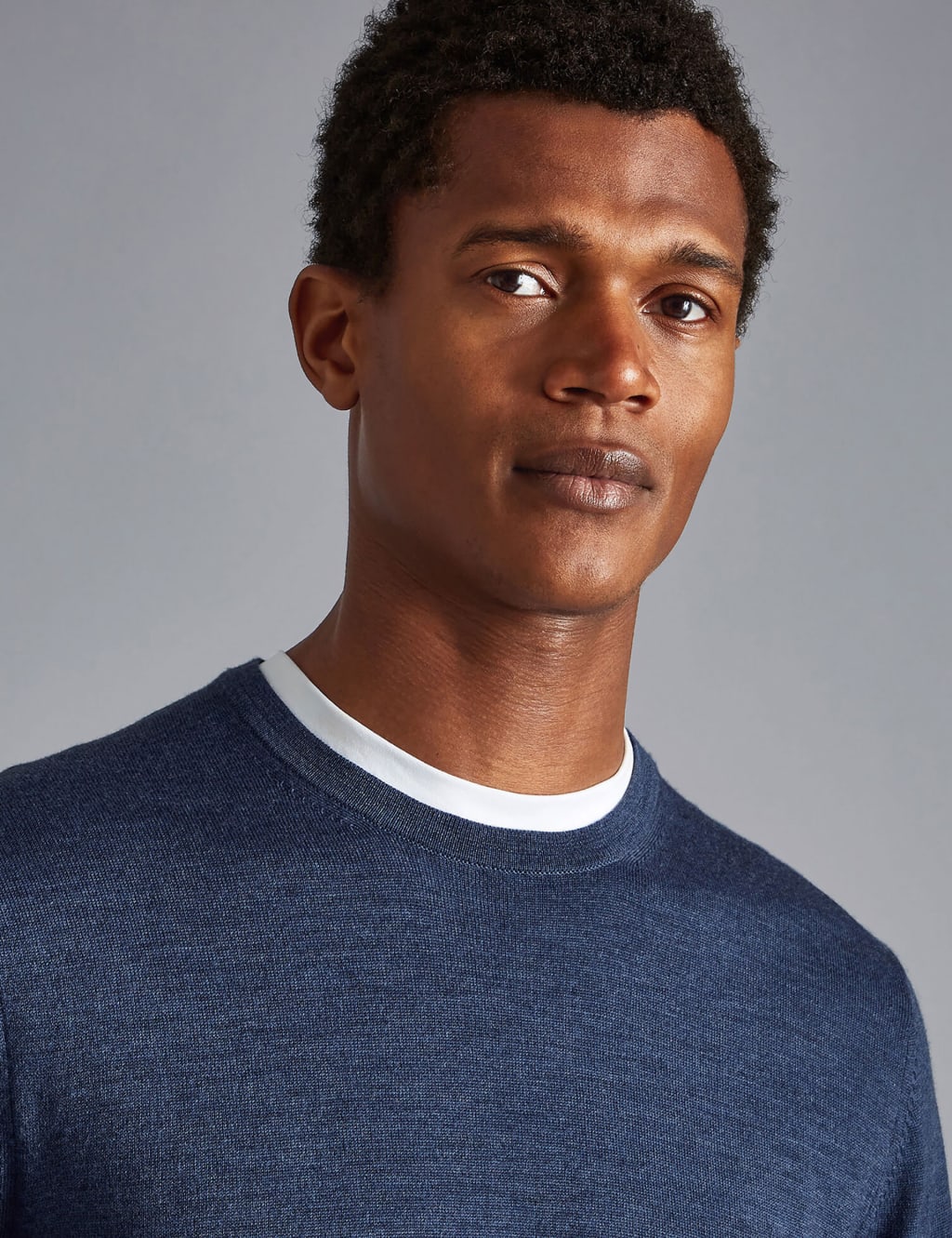 Pure Merino Wool Crew Neck Jumper 3 of 6