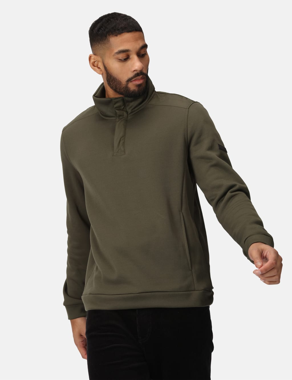 Gabe Funnel Neck Fleece 1 of 5