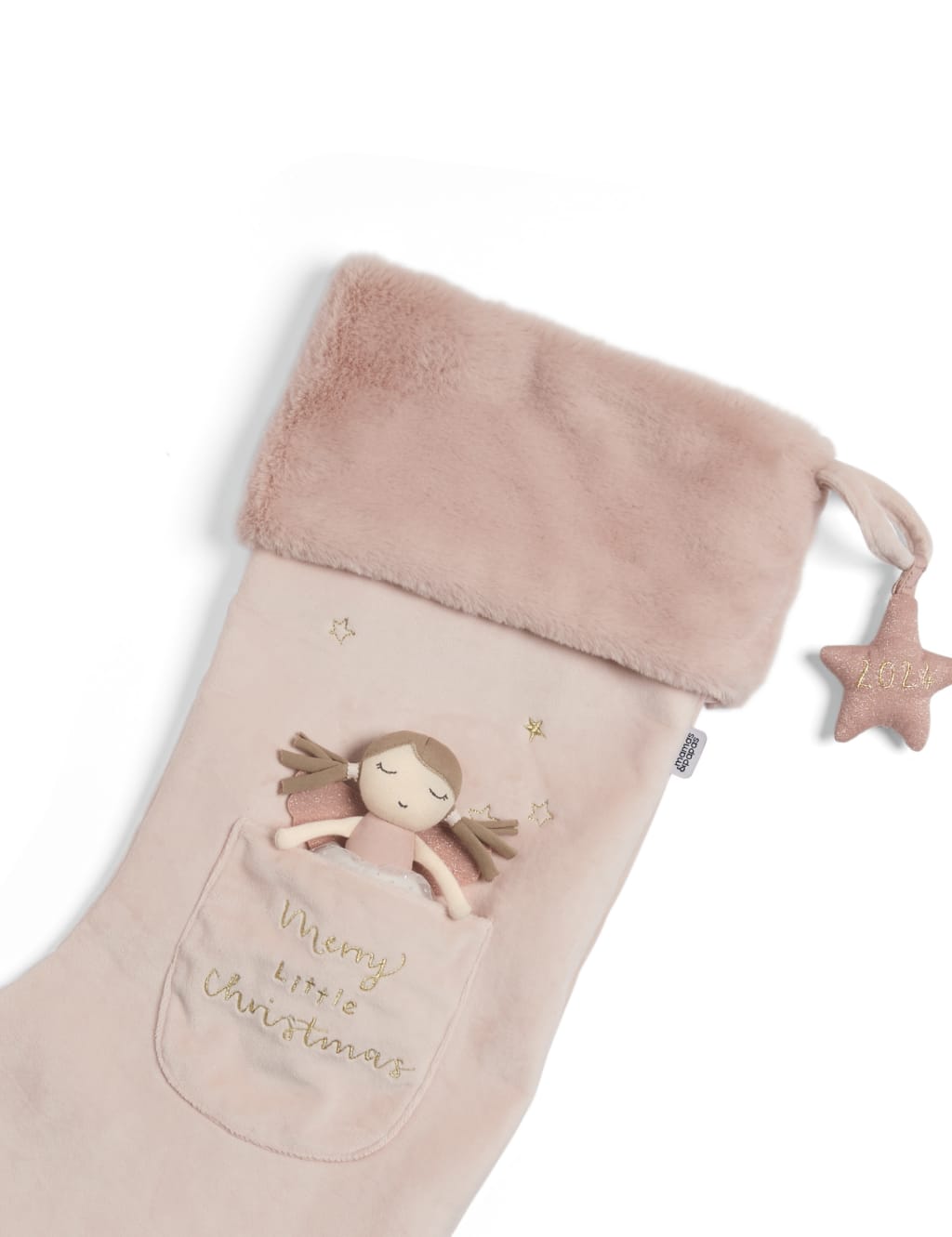 Large Fairy Christmas 2024 Stocking 2 of 4