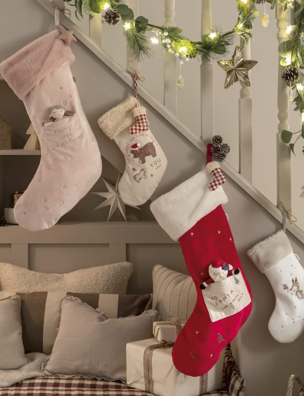 Large Fairy Christmas 2024 Stocking 3 of 4