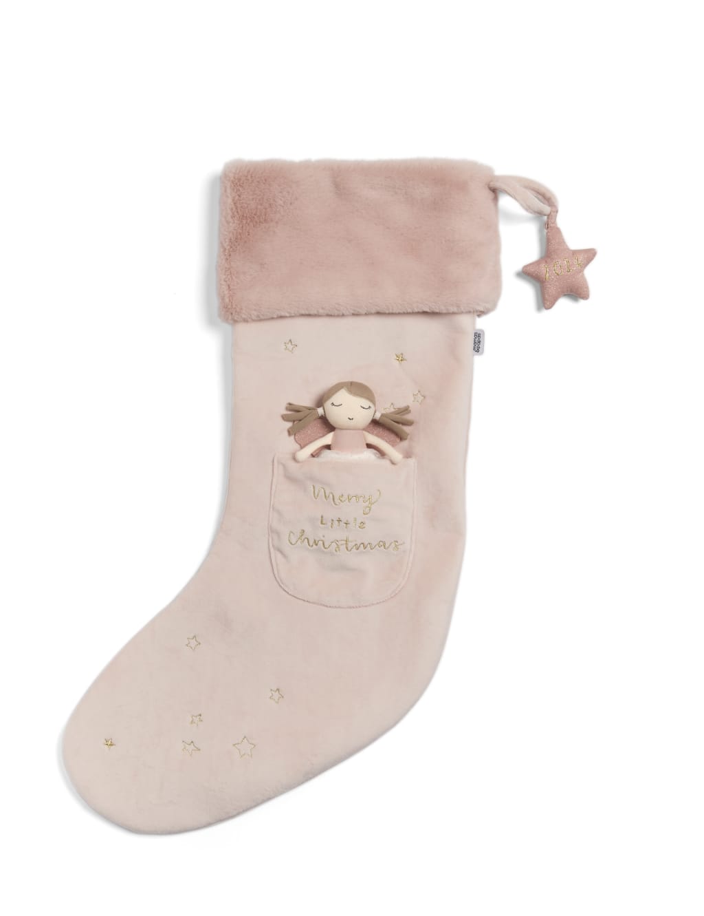 Large Fairy Christmas 2024 Stocking 4 of 4