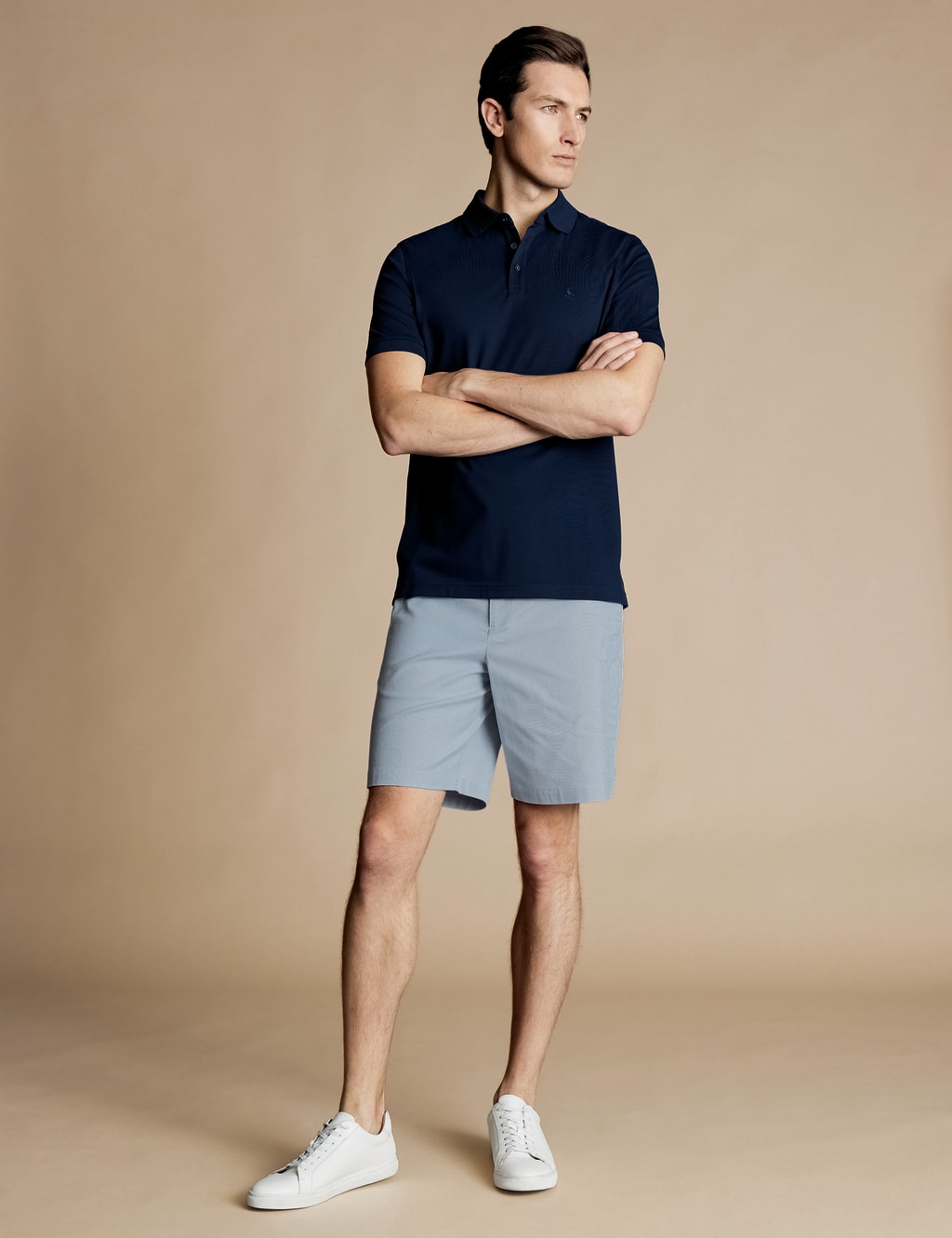 Stripe Lightweight Shorts Charles Tyrwhitt M S