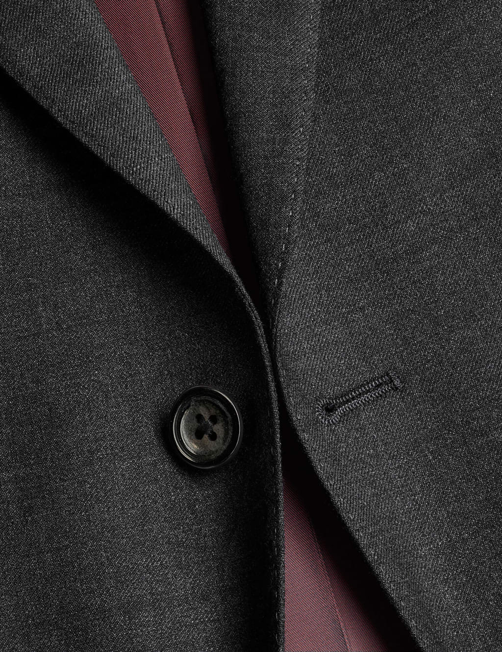 Slim Fit Pure Wool Twill Suit Jacket 2 of 4