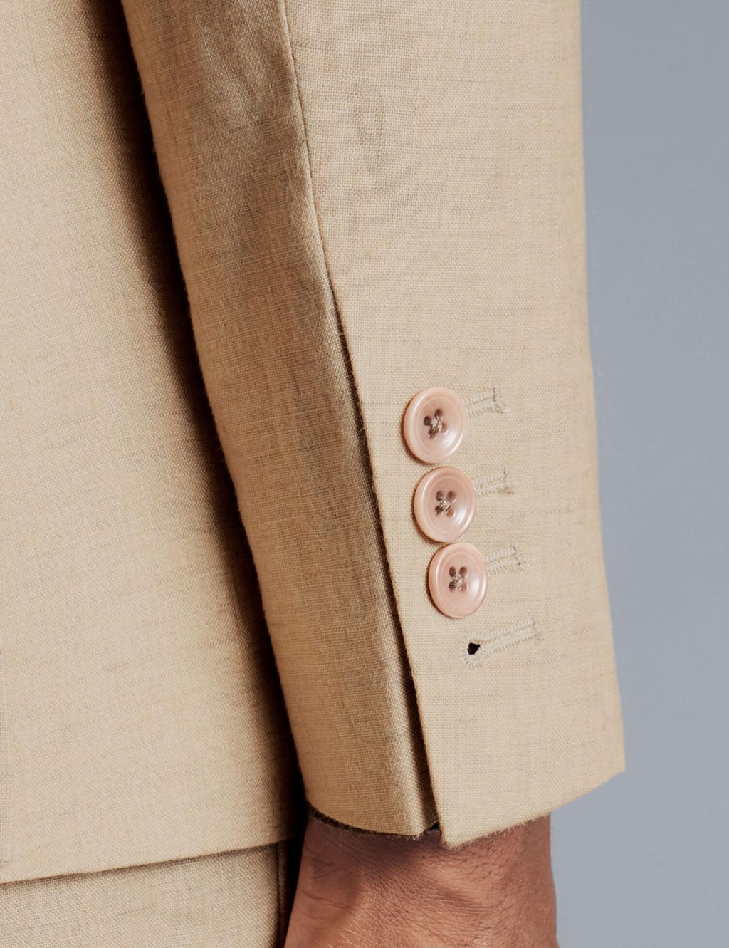 Slim Fit Pure Linen Suit Jacket 3 of 5