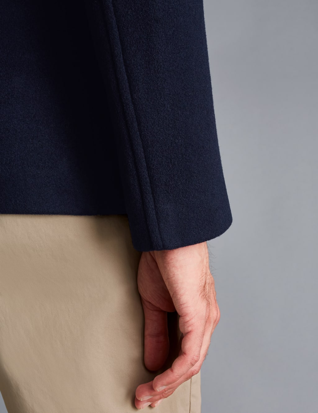 Pure Wool Peacoat 3 of 4