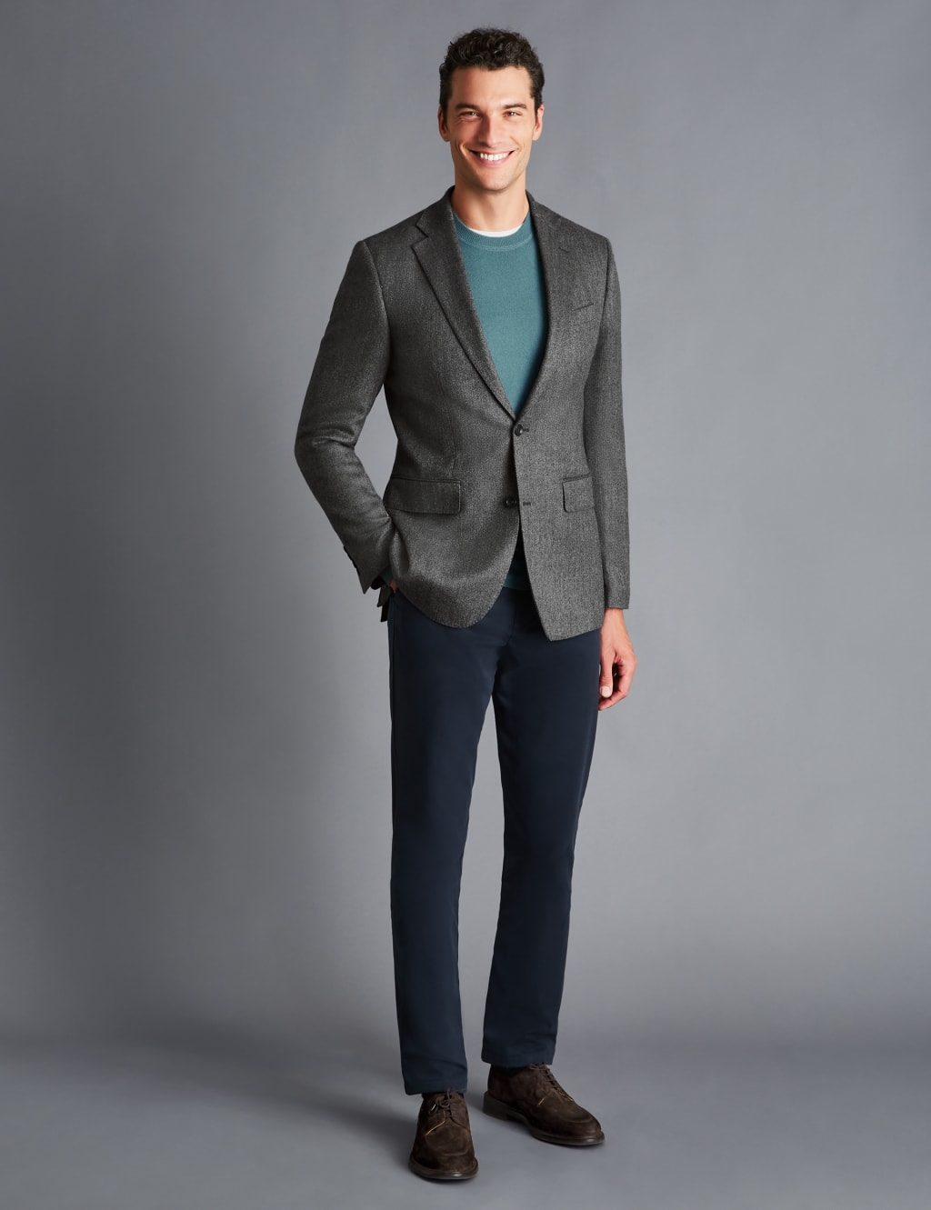Ted baker toastie herringbone jersey jacket on sale