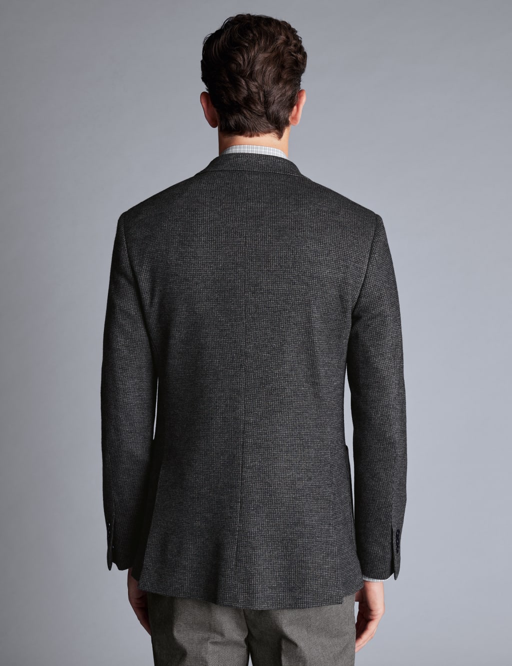 Slim Fit Pure Cotton Puppytooth Suit Jacket 2 of 4