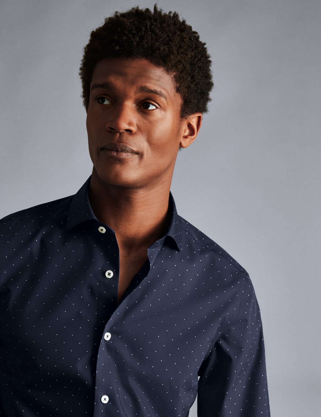 Slim Fit Non Iron Pure Cotton Print Shirt 3 of 6
