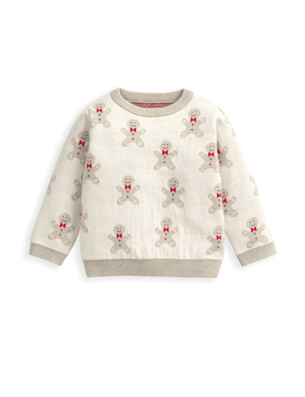 Gingerbread Christmas Jumper (0-3 Yrs) 2 of 4