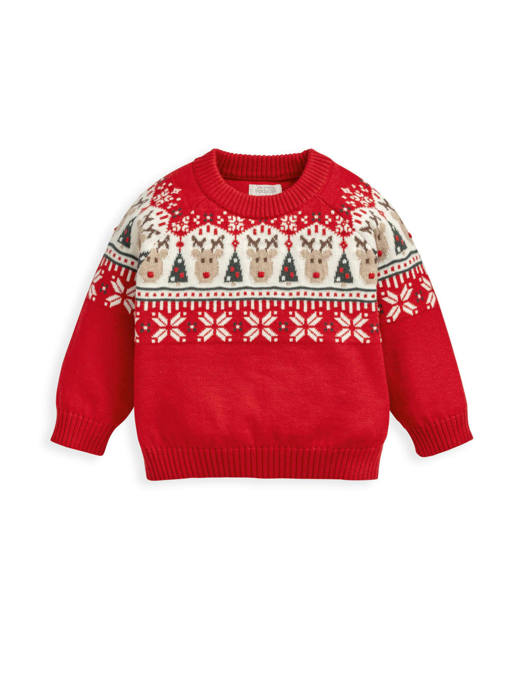 Fairisle Christmas Jumper (0-3 Yrs) 1 of 3