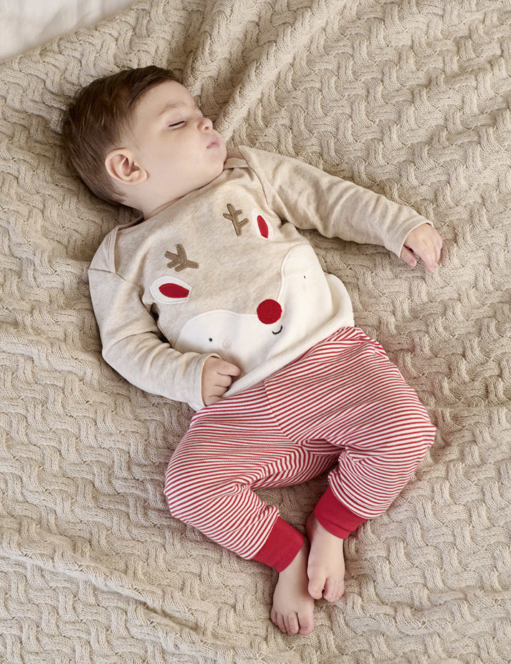 Reindeer Christmas Pyjamas 3 Mths 3 Yrs Mamas Papas M S