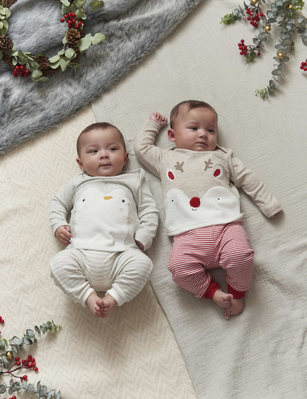 Reindeer Christmas Pyjamas (3 Mths-3 Yrs) 4 of 6