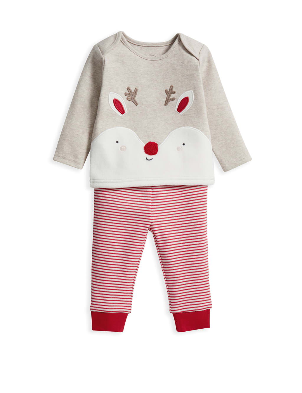 Reindeer Christmas Pyjamas (3 Mths-3 Yrs) 2 of 6