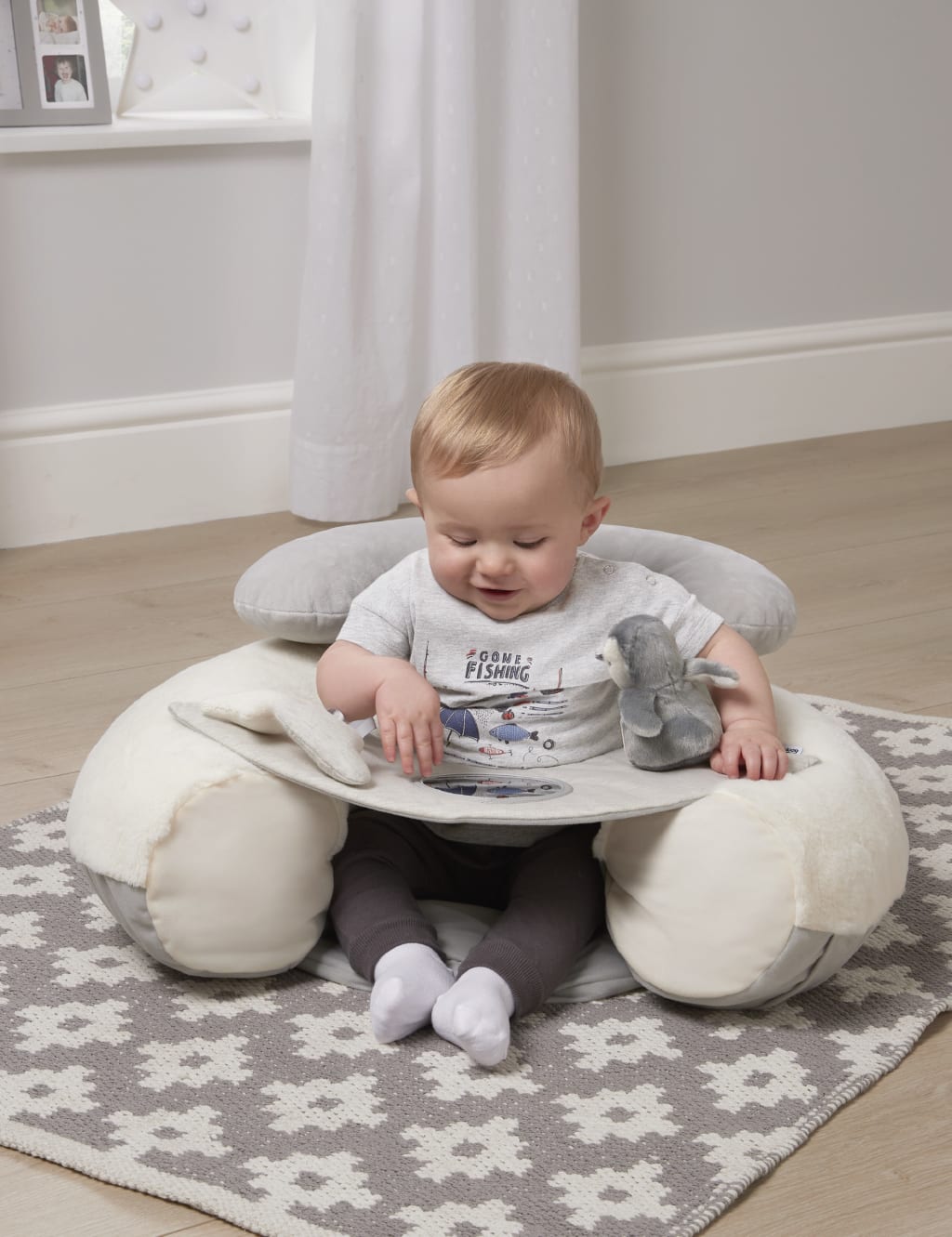 Wish Upon a Cloud Sit & Play Floor Seat (6 Mths) 2 of 7