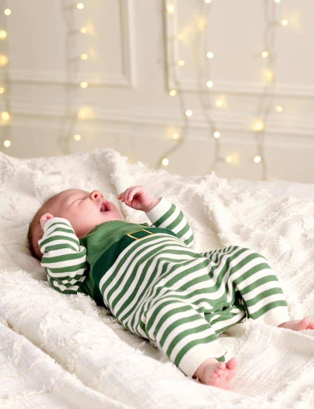 Elf Christmas Knitted Romper 0 18 Mths Mamas Papas M S