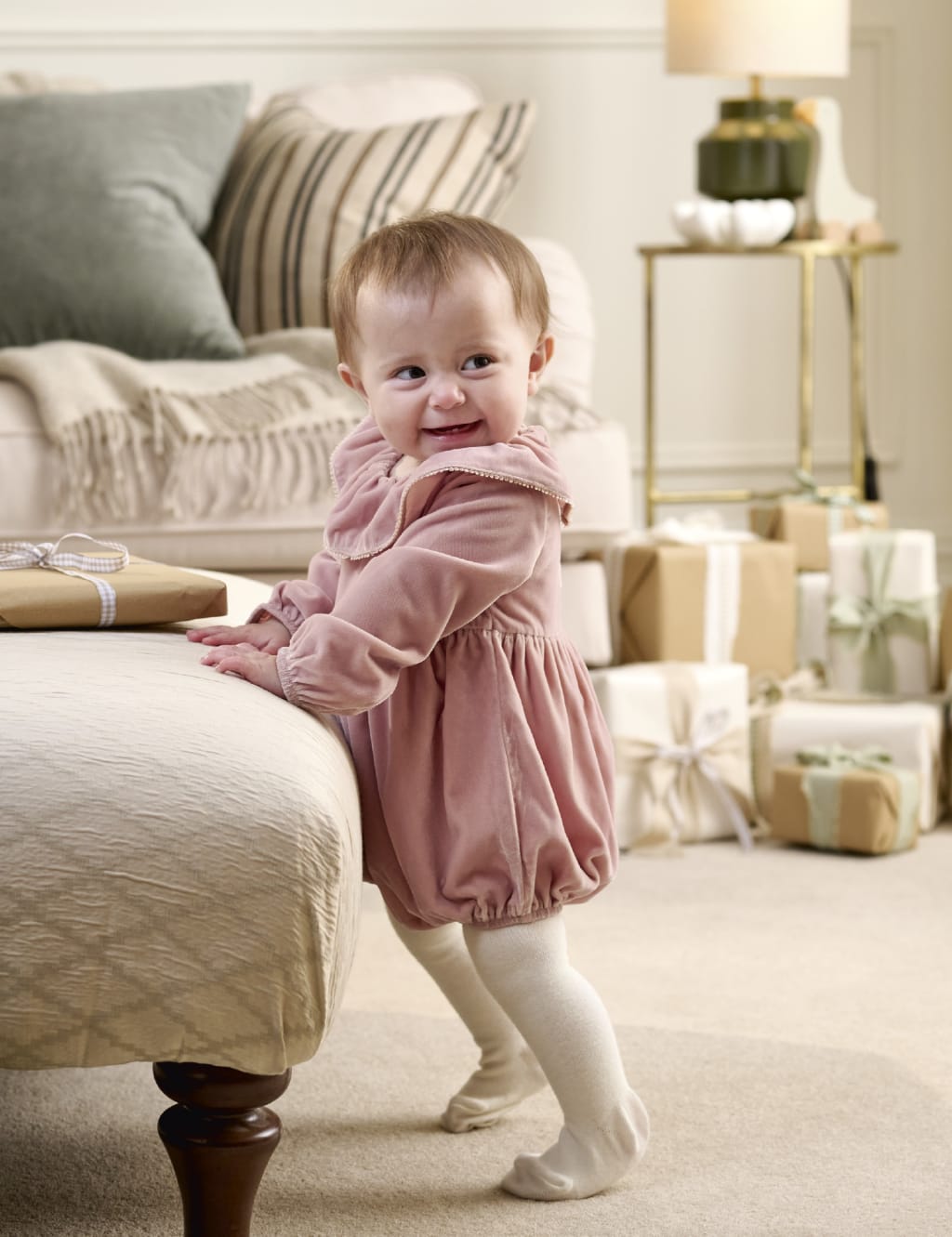 Velvet Romper (0-2 Yrs) 1 of 7