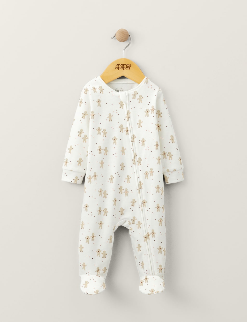 Gingerbread Christmas Zip All in One (7lbs- 12 Mths) 2 of 2